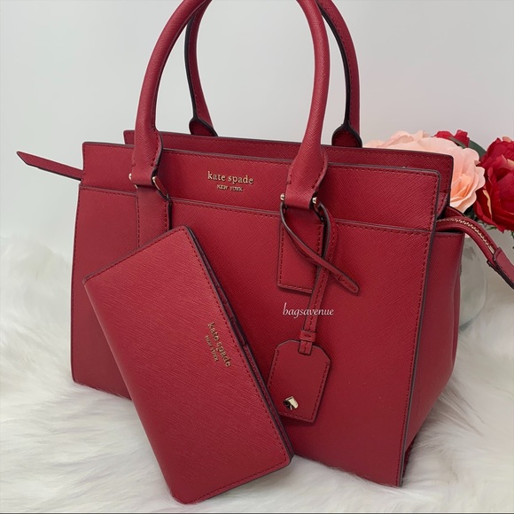 kate spade Handbags - Kate spade Cameron medium satchel bifold wallet